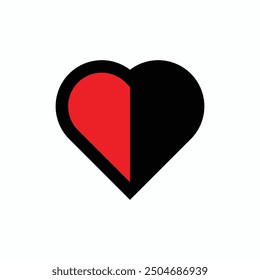 Heart, Love symbol, Heart vector, symbol, icon, illustration design, Love heart design.