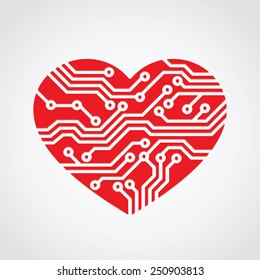 Heart Love / Technology Concept Design