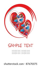 heart, love, valentine, background