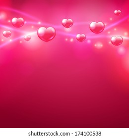 heart love valentine bokeh background