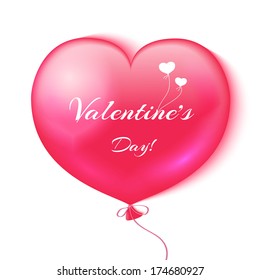 heart love valentine glossy illustration