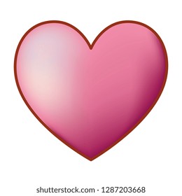 heart love valentines card