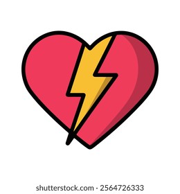 Heart, love, or Valentine's Day heart vector. Heart vector icons. Artistic heart love icons isolated on a white background.