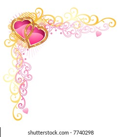 Corazón del amor / Día de San Valentín / Rincón vectorial