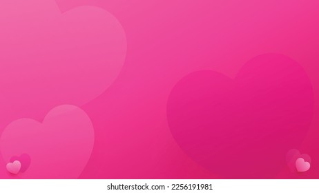 Heart love vector background. Valentines frame. Pink hearts background. Love background design illustration. Valentine background. Love heart