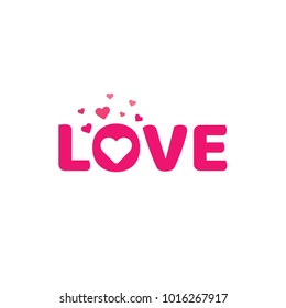 Heart love vector design