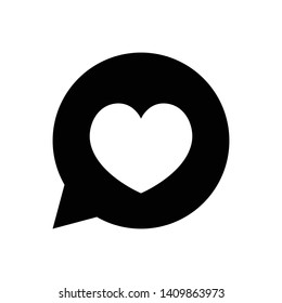 Heart Love Vector Icon Design Template