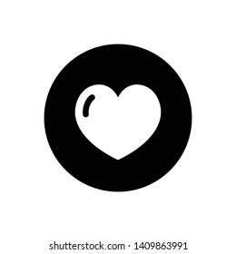 Heart Love Vector Icon Design Template