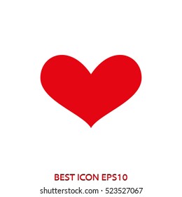 heart, love, vector icon, eps10