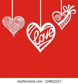 Heart love vector illustration