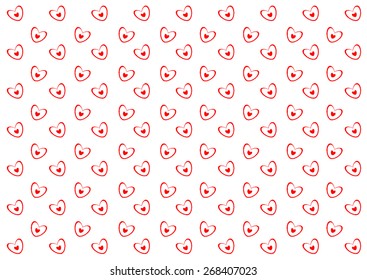 Heart of Love ( Vector illustration )
