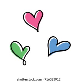 Heart Love vector illustration