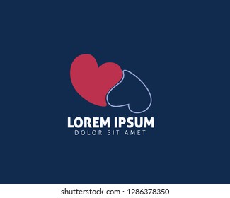 Heart Love Vector Logo
