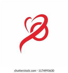 Heart Love Vector Template