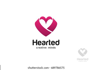 Heart Love Vector Template