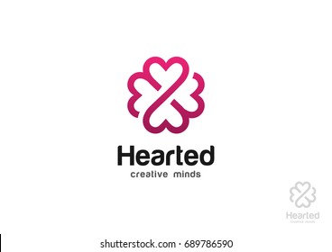 Heart Love Vector Template