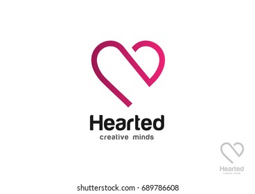 Heart Love Vector Template