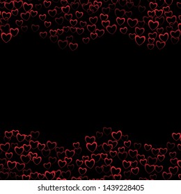 Heart love which consists of isolated elements. Modern style with beautiful elements in heart love. Can be used as print, wallpaper, cards, valentine cards, banner, background and etc.