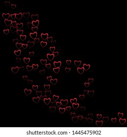 Heart love which consists of isolated elements. Modern style with beautiful elements in heart love. Can be used as print, wallpaper, cards, valentine cards, banner, background and etc.