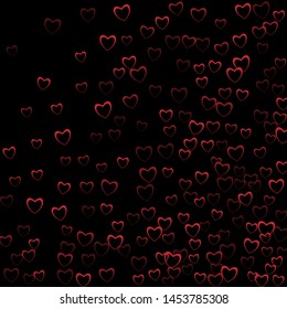 Heart love which consists of isolated elements. Modern style with beautiful elements in heart love. Can be used as print, wallpaper, cards, valentine cards, banner, background and etc.