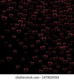 Heart love which consists of isolated elements. Modern style with beautiful elements in heart love. Can be used as print, wallpaper, cards, valentine cards, banner, background and etc.