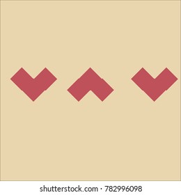 Heart love which consists of isolated elements. Modern style with ethnic elements in heart love. Can be used as print, wallpaper, cards, valentine cards, logo, background and etc.