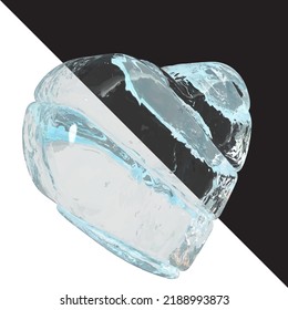 Un corazón hecho de hielo