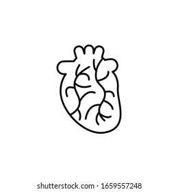 Corazón, corazón del hombre, icono del corazón humano