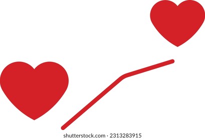 dirección del pin de localización del mapa del corazón