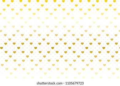 Heart mark and check pattern