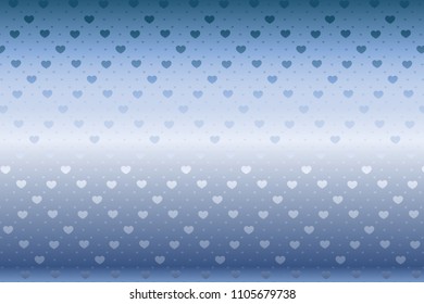 Heart mark and check pattern
