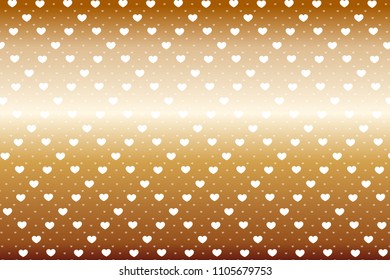 Heart mark and check pattern