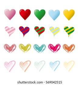 Heart mark icon.