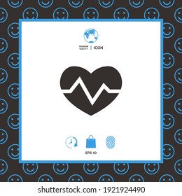 Heart medical icon. Elements for your design