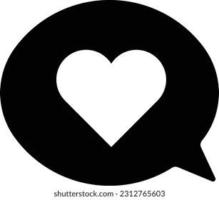 Puls-Mail-Textblase Glyph
