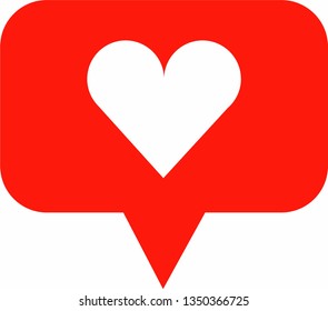 Heart messengers icon