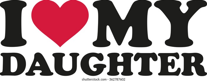 I heart my daughter