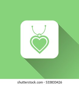 heart necklace
