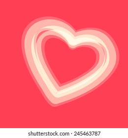 Heart neon