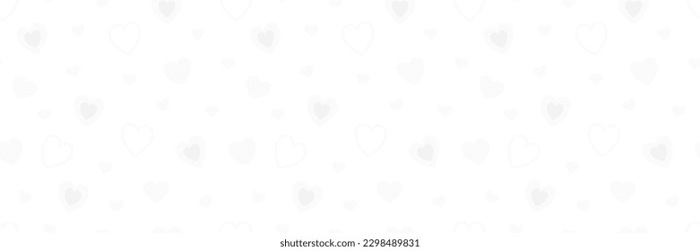 Herzneutrale Komposition. Geschäftlicher Hintergrund. Valentinstag-Design-Element. Hochzeitsbanner. Feierlichkeiten. Papierherz-Konfetti. Schönheitsprodukt. Liebeskonzept. Vektorgrafik.
