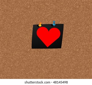 heart notice concept
