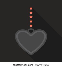 Heart on a chain