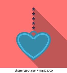 Heart on a chain