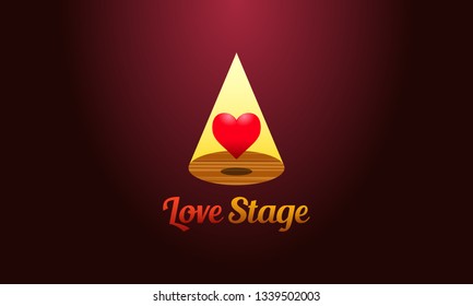 Heart On Spotlight Logo
