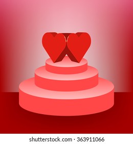 Heart on Stage studio 3D