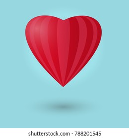 Heart on Valentine's Day,vector
