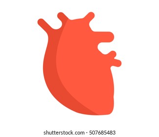 heart organ medical medicare pharmacy clinic image vector icon logo