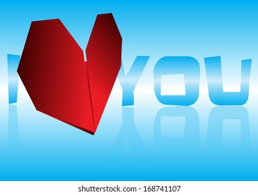 Heart origami