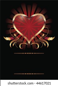 Heart with ornament