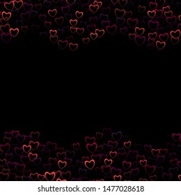 Heart ornament which consists of isolated elements. Modern style with beautiful elements in heart ornament. Can be used as print, wallpaper, cards, valentine cards, banner, background and etc.